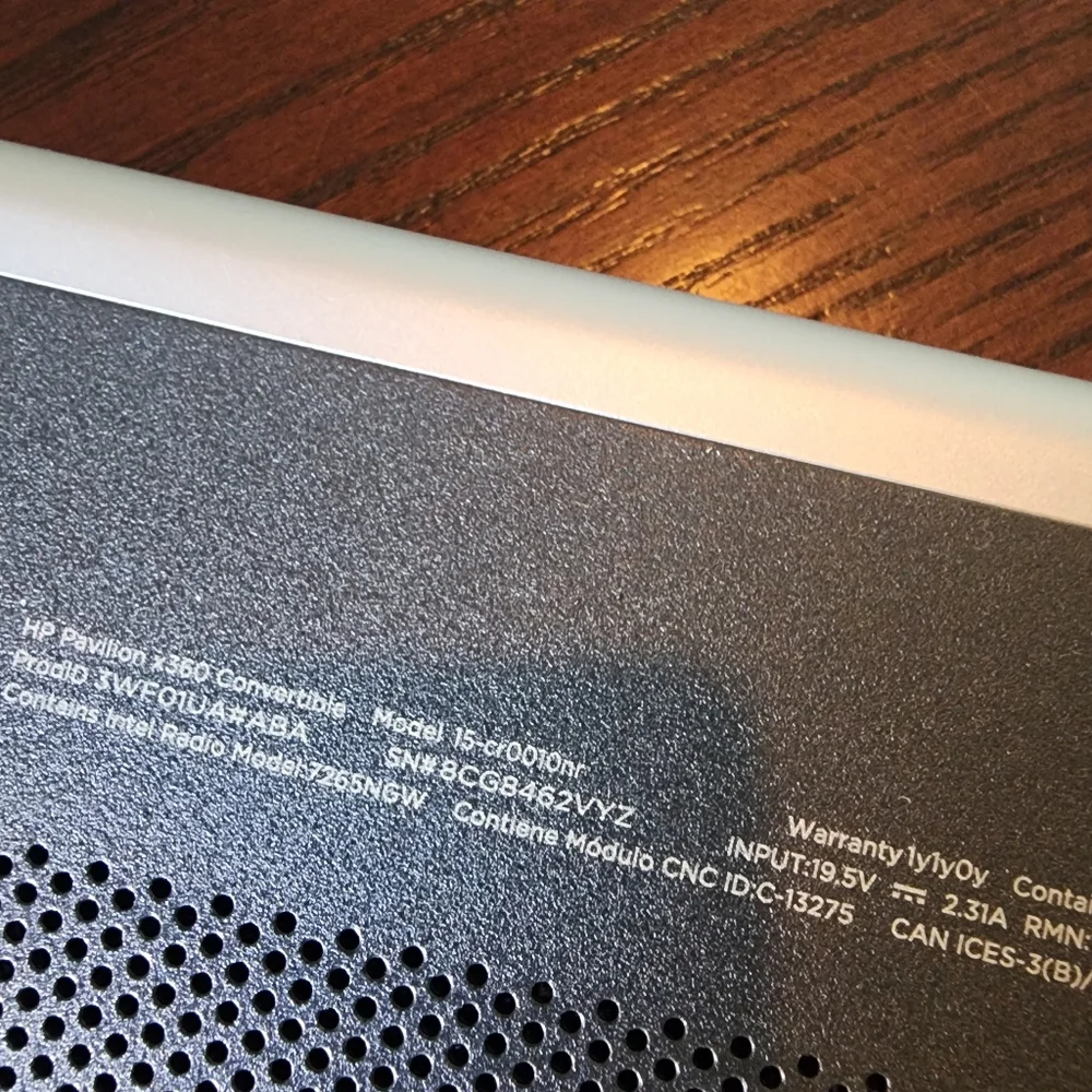 HP Pavilion x360 Convertible 15